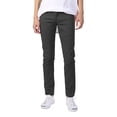 thumbnail image 1 of Allsense x Victorious Men's Casual Skinny Fit Twill Jeans, Charcoal Grey, 34" Waist x 32" Length, 1 of 1