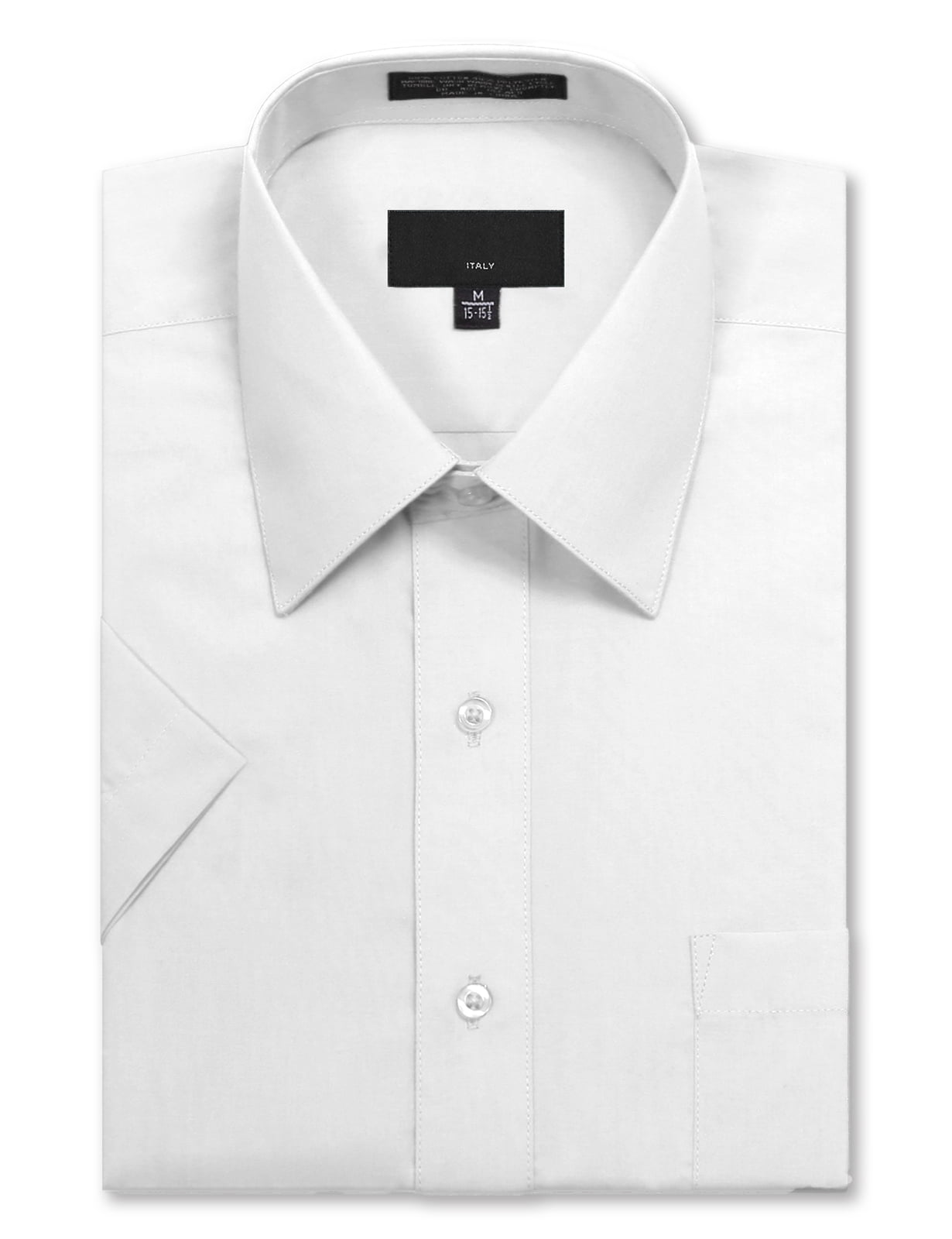 Allsense Men's Regular Fit ShortSleeve Dress Shirts