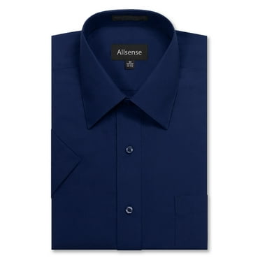 George Men's Short Sleeve Dress Shirt - Walmart.com