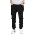 thumbnail image 1 of Allsense x Victorious Men's Slim-Fit Twill Drop-Crotch Jogger Pants, Black Camo, XL, 1 of 1