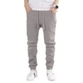 thumbnail image 1 of Allsense x Victorious Men's Slim-Fit Twill Drop-Crotch Jogger Pants, Light Grey, 2XL, 1 of 1