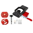 Allsome 35Mm Concealed Hinge Jig Kit Woodworking Hole Drilling Guide