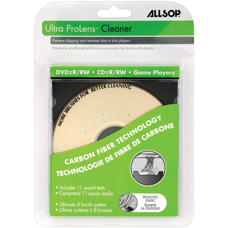 Allsop 23321 DVD and CD Laser Lens Cleaner - Walmart.com