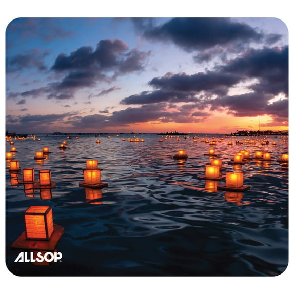 Allsop NatureSmart Image Mousepad, Lanterns, (32414)