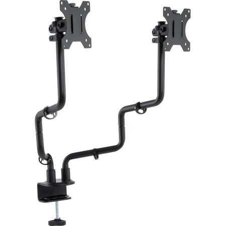 Allsop - Metal Art Dual Monitor Arms - Black
