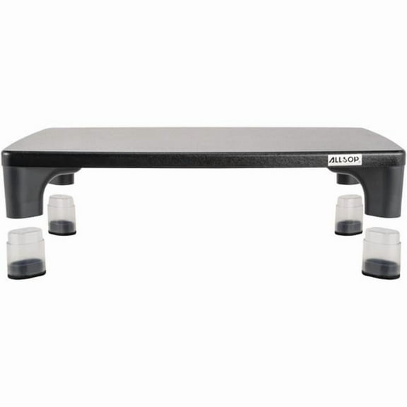 Allsop Hi-Lo Adjustable Monitor Stand, Black