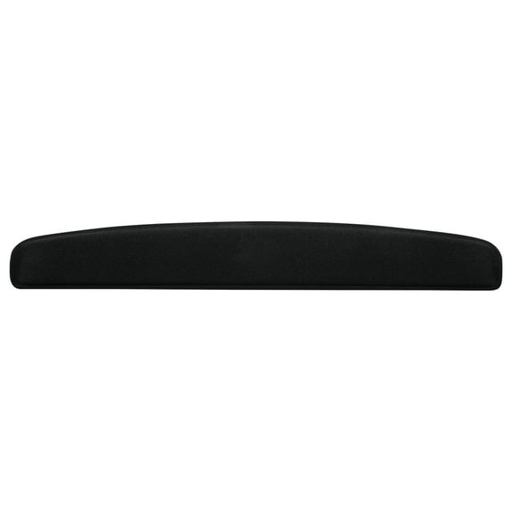 Allsop Memory Foam Wrist Rests, 2 7/8" x 18" x 1, Black