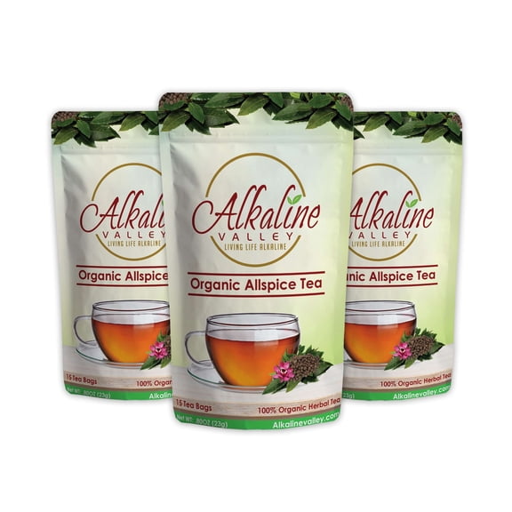 Allspice Tea Organic - 45 Unbleached/Chemical-Free Allspice Tea bags