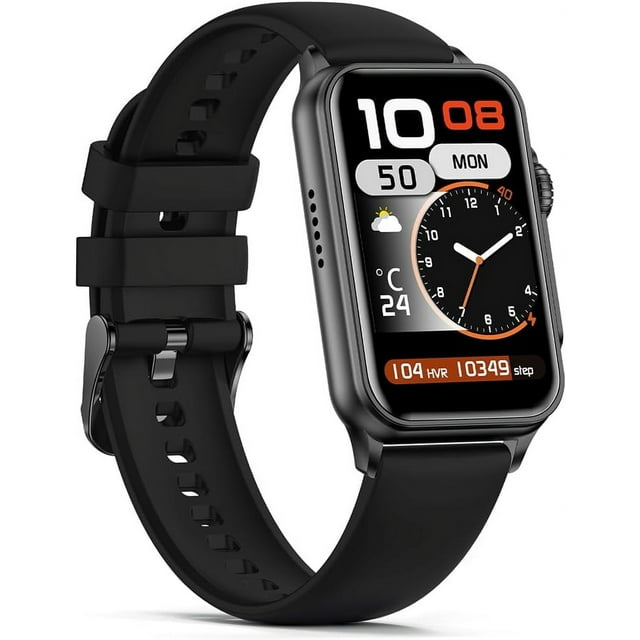 Allspin Smart Watch,Answer/Make Calls, 1.57inch Fitness Tracker IP68