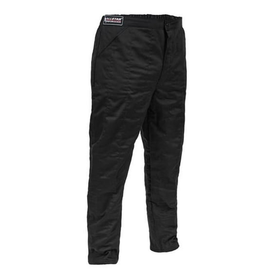Allstar 935211 Multi-Layer Racing/Driving Pants SFI 3.2A/5 Rated Black Small