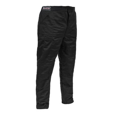 Allstar 935212 Multi-Layer Racing/Driving Pants SFI 3.2A/5 Rated Black Medium