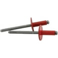 thumbnail image 1 of Allstar ALL18162 Large Head Rivet, Aluminum, Red, Pack of 250, 1 of 2