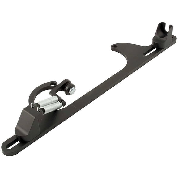 Allstar Performance Throttle Bracket Ford Black 4150/Edelbrock