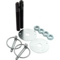 thumbnail image 1 of Allstar Black 1/2" Aluminum Hood Pin Kit (ALL18504), 1 of 4