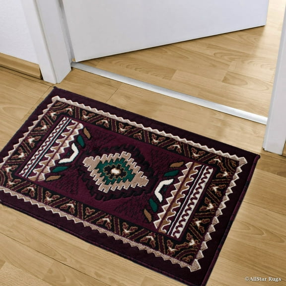 Allstar Doormat Accent Rug Woven High Quality High Density Double Shot Drop-Stitch Carving (2' 0" x 3' 3")