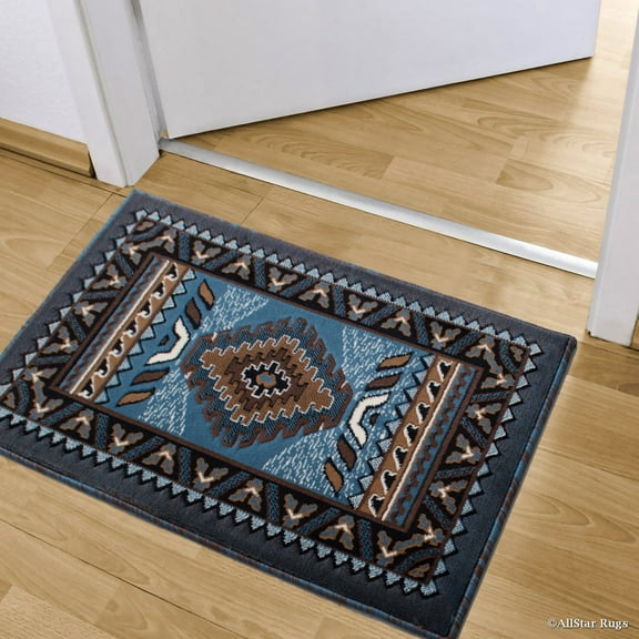 Allstar Doormat Accent Rug Woven High Quality High Density Double Shot Drop-Stitch Carving (2' 0" x 3' 3")