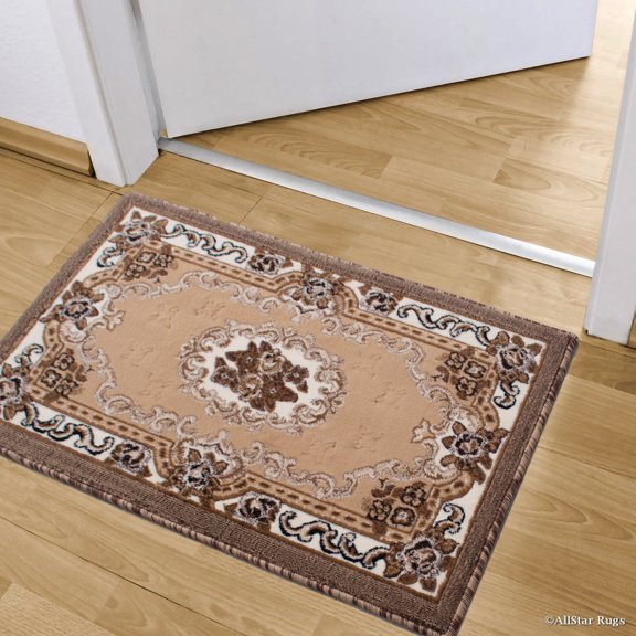 Allstar Doormat Accent Rug Woven High Quality High Density Double Shot Drop-Stitch Carving (2' 0" x 3' 3")