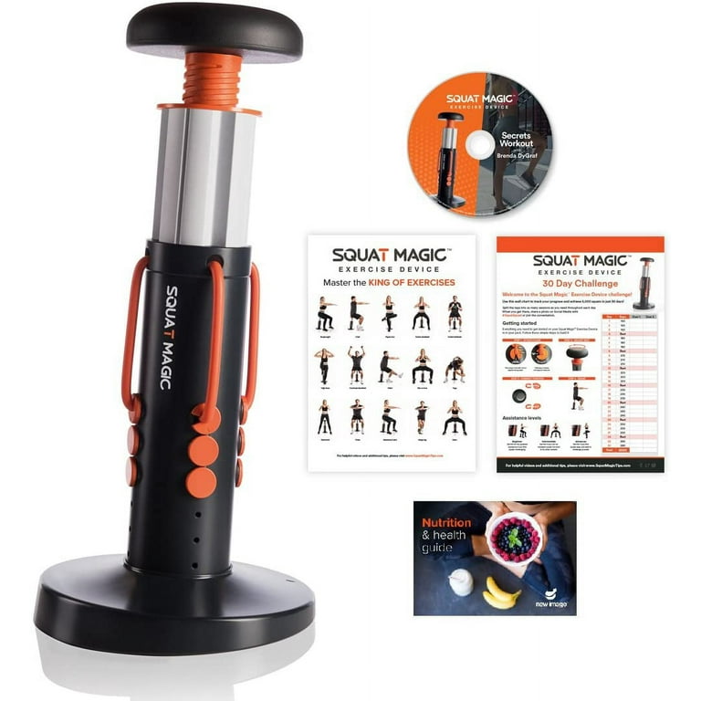 Allstar Innovations Squat Magic Home Gym Workout Sculpt Abs Butt Core Legs Thighs More As Seen on TV
