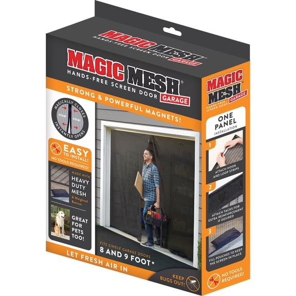 Allstar Marketing Group Magic Mesh Garage Screen Door - Single Pack