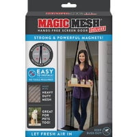 Allstar Marketing Group Magic Mesh Hands-Free Retractable Door Screen - Pack of 10