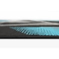 thumbnail image 1 of Allstar Modern Accent Rug with Intersecting Line design Deep Sky Blue 5' x 8' 5' x 8', 1 of 5