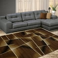 thumbnail image 1 of Allstar Modern Accent Rug with Intersecting Line design Tan 5' x 8' 5' x 8', 1 of 5