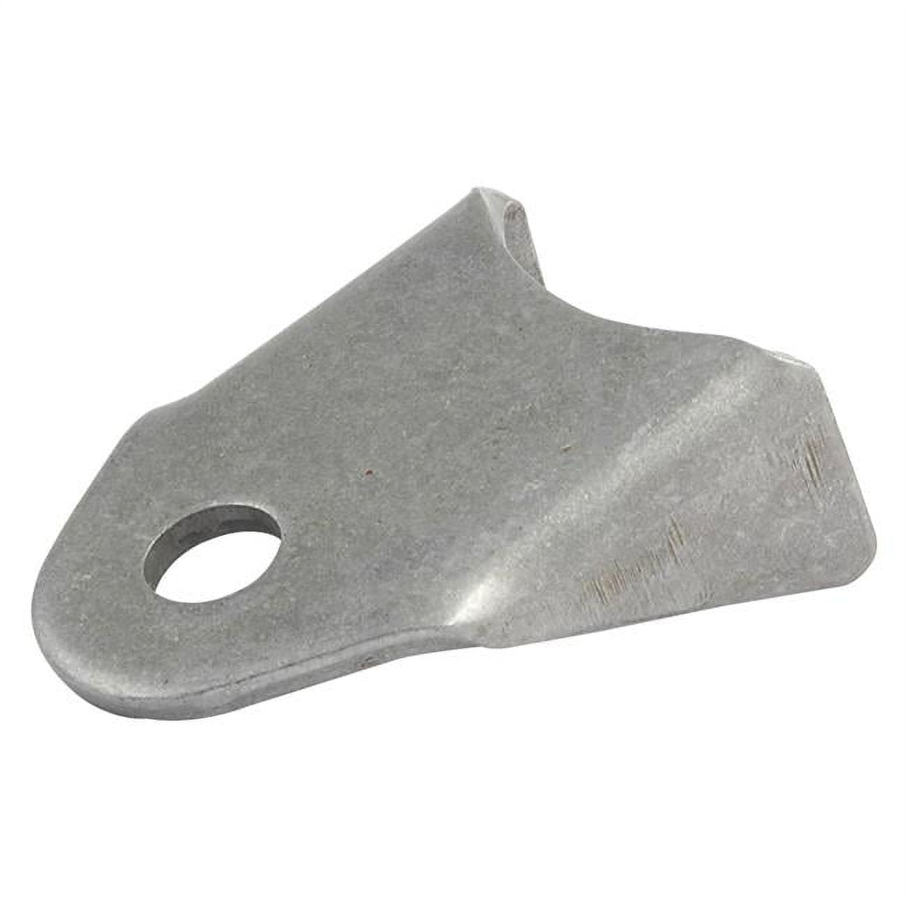 Allstar Performance 0.12 x 0.37 in. Mild Steel Radius Tabs with Hole - Pack of 25