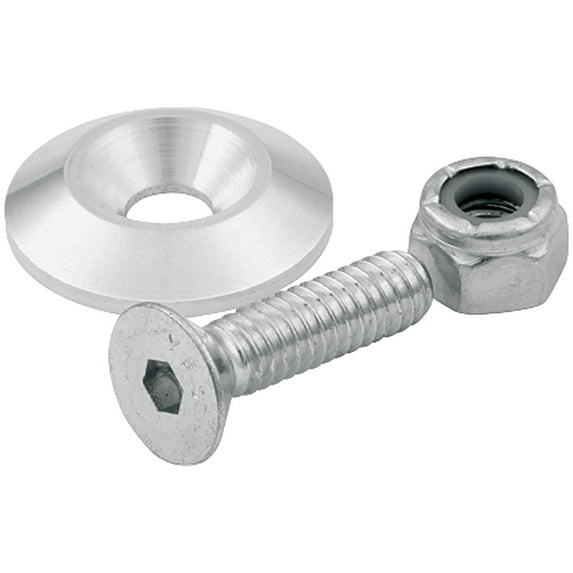 Countersunk Bolts 1/4in w/1.25in Washer 10pk