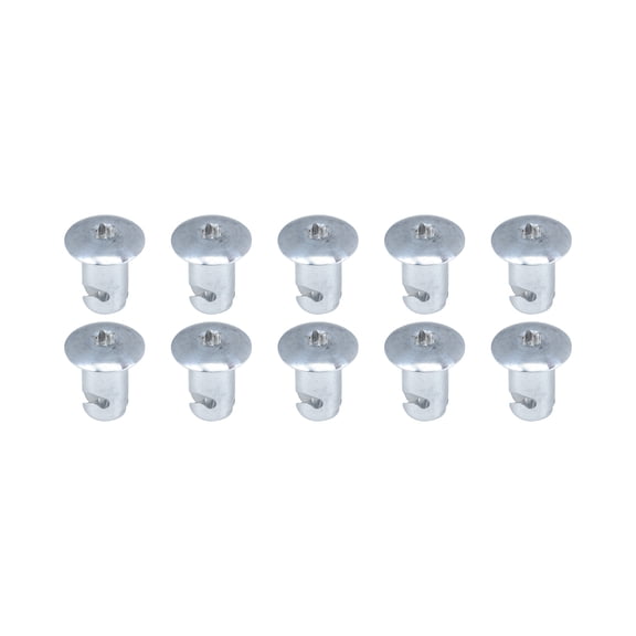 Oval Hd T-30 Torx Fast. 7/16 .550in 10pk Alum
