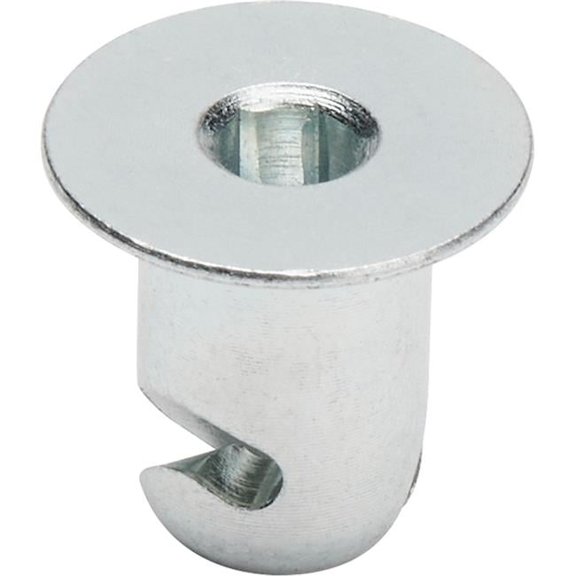 Allstar Performance ALL19118 Quick Turn Fastener - Flush Head - Hex Drive - 7/16 x 0.500 in Body - Clear Anodized Aluminum - Set of 50