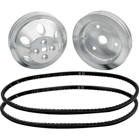 Allstar Performance 1:1 Pulley Kit for use w/o Power Steering