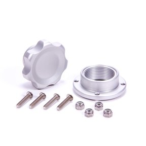 Allstar Performance Filler Cap Silver with Bolt-In Alum Bung Small