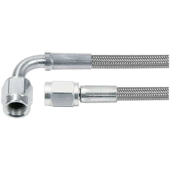Allstar Performance 18in #3 Line -3 Str/-3 90 Deg Tube Style 5pk