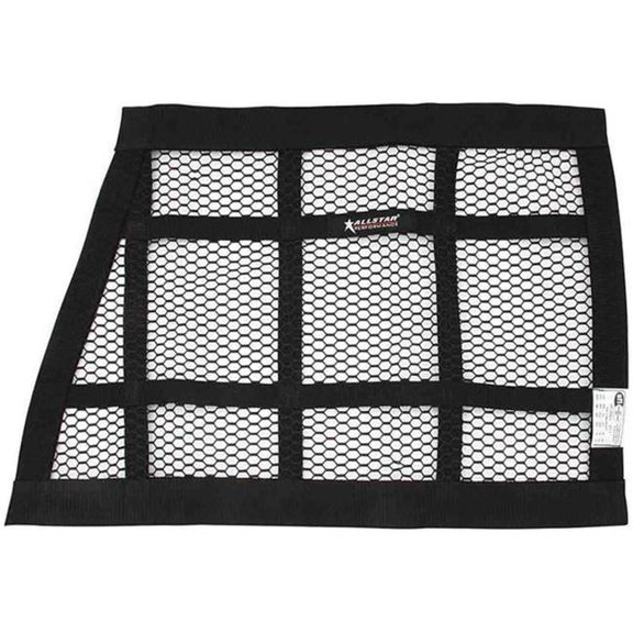 Allstar Performance ALL10214 Window Net - SFI 27.1 - Mesh - 18 x 27 x 22 in Trapezoid - Black - Each