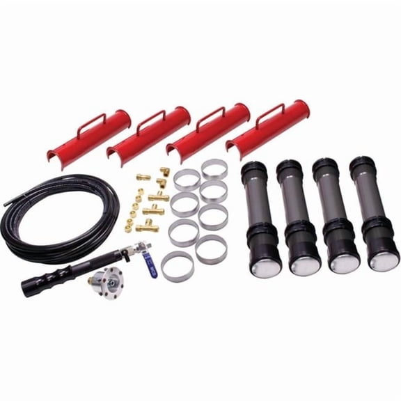 Allstar Performance ALL11300 Air Jack Kit 15.25 in Lift 2400 lb Max Aluminum Kit