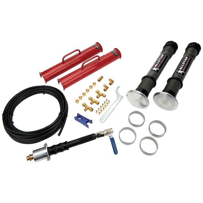 Allstar Performance ALL11303 Air Jack Complete Kit 2pcs 15.25in w/Dirt Foot