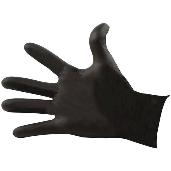 Allstar Performance ALL12025 Gloves Shop Nitrile Black Large Set of 100