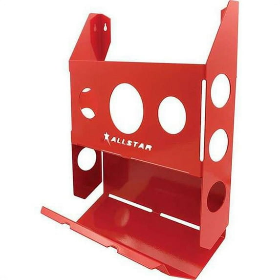 Allstar Performance ALL12244 Magazine Toilet Paper Rack, Red