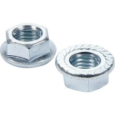 Allstar Performance ALL16045-10 Serrated Flange Nuts 5/8-11 10pk