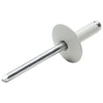 thumbnail image 1 of Allstar Performance ALL18051 Aluminium Large Head Rivet, White - Pack of 250, 1 of 8