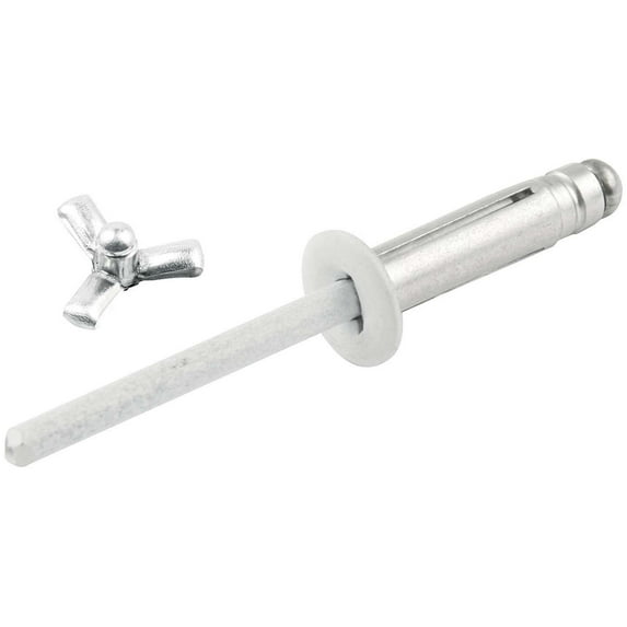 Sm Hd Rivet 250pk White Flange Type