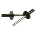 thumbnail image 1 of Allstar Performance ALL18091 Rivet - Multi-Grip - 1/2 in Head - 3/16 in Steel Mandrel - 1/16-3/8 in Grip Range - Aluminum - Black Paint - Set of 250, 1 of 8