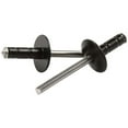 thumbnail image 1 of Allstar Performance ALL18095 Rivet - Multi-Grip - 9/16 in Head - 3/16 in Steel Mandrel - 1/16-3/8 in Grip Range - Aluminum - Black Paint - Set of 250, 1 of 8
