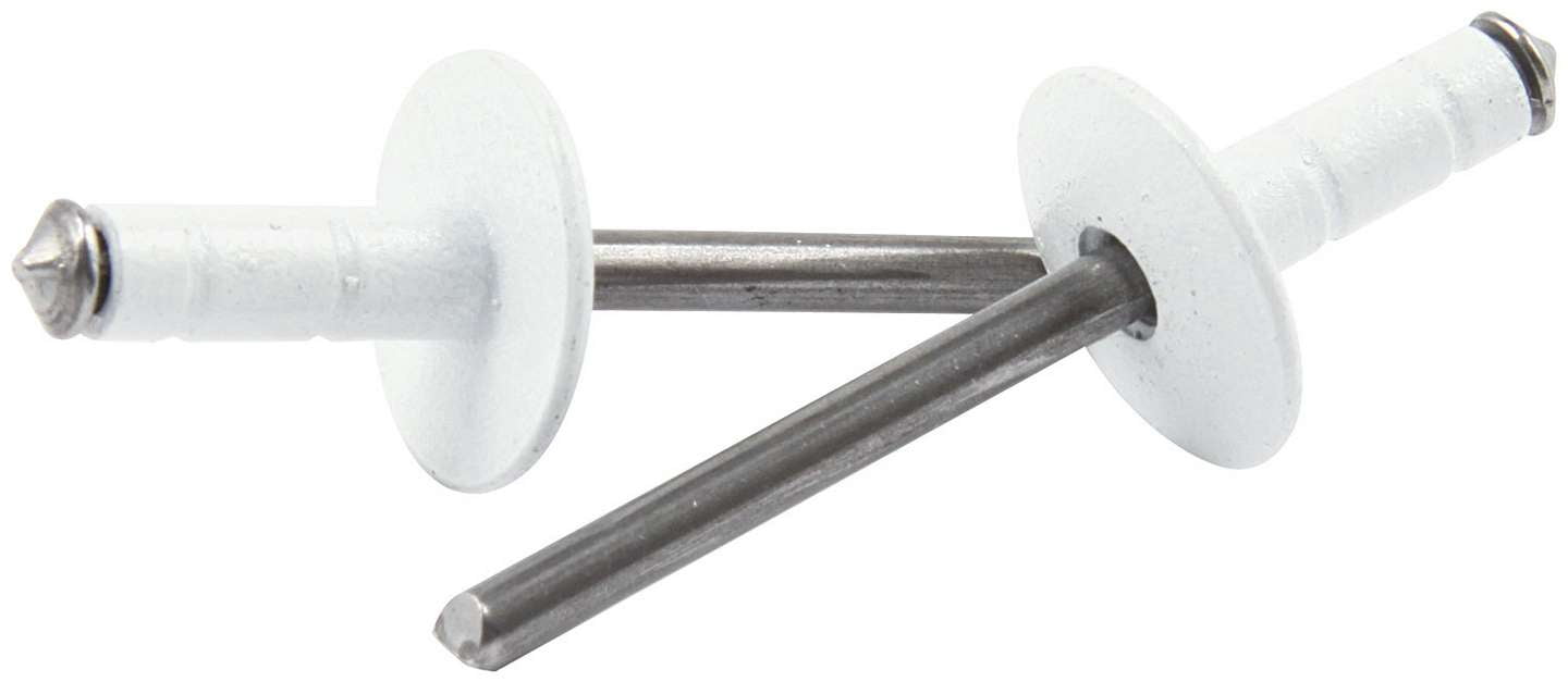 Allstar Performance Lg Hd Rivet White 250pk Multi Grip ALL18096