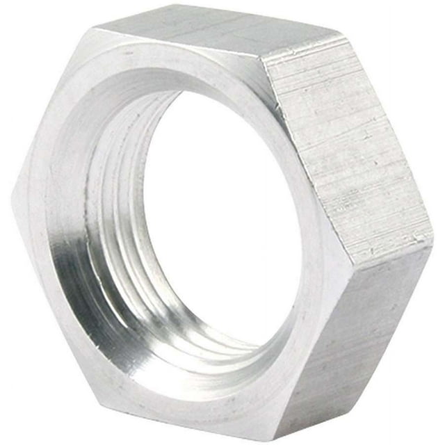 Allstar Performance ALL18299 0.75 in. 16 Left Hand Aluminum Thin OD Jam Nuts - Pack of 4