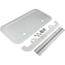 Allstar ALL18532 Access Door - 6 x 14 in Rectangle Door - Hinge/Hardware Included - Natural Aluminum - Kit
