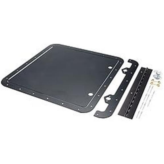 Allstar Performance ALL18544 14 x 14 in. Aluminum Access Panel Kit, Black