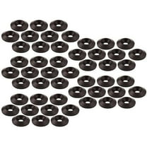 Allstar Performance ALL18663-50 Countersunk Washer - 1/4 in ID - 1 in OD - Black Anodized Aluminum - Set of 50