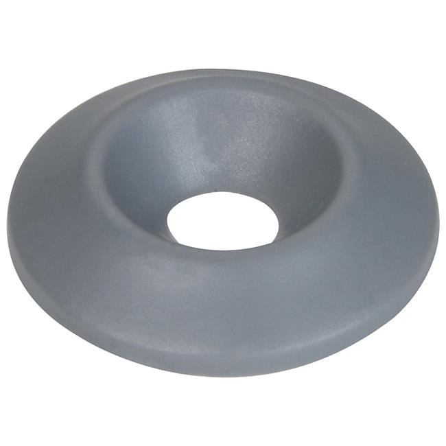 Allstar Performance ALL18695-50 Countersunk Washer - 1/4 in ID - 1 in OD - Plastic - Silver - Set of 50