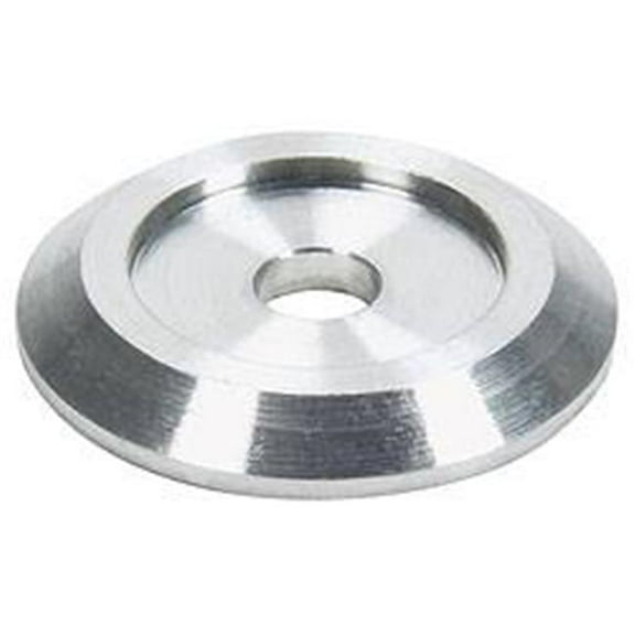 Allstar Performance ALL18840-50 Flat Washer - 1/4 in ID - 1-1/4 in OD - Clear Anodized Aluminum - Set of 50